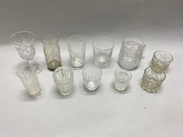 Стопки хрусталь 10 шт