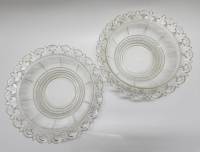 Салатники фруктовницы стекло СССР 2 шт 