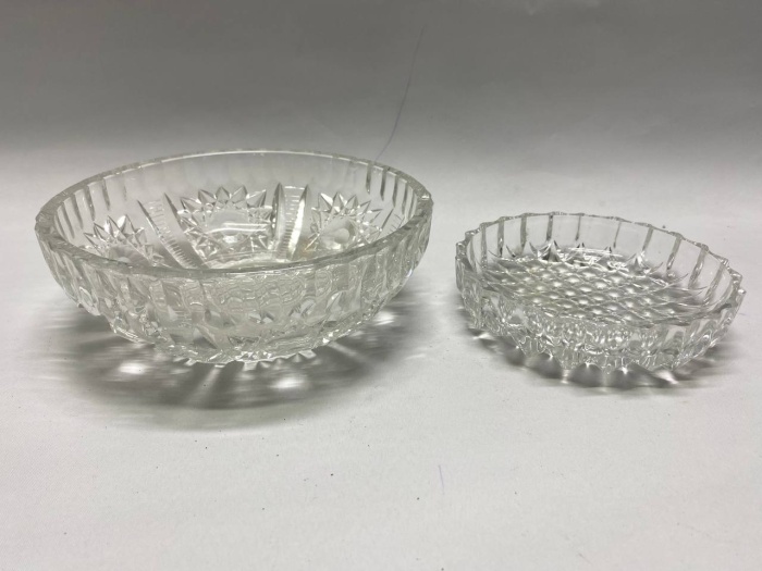 Салатники хрусталь 2 шт