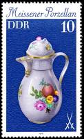 (1979-085) Марка Германия (ГДР) "Кувшин"    Мейсенский фарфор III Θ