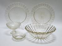 Тарелки 2 шт Салатник Креманка и Розетка стекло СССР 