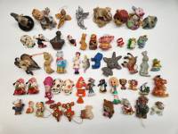 Мини игрушки фигурки киндеры статуэтки разные 52 штуки