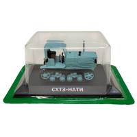 Тракторы история люди машины модель СХТЗ НАТИ в коробке-блистере без журнала