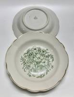 Тарелки суповые, Чудово, 50-е годы, СССР, 2 шт