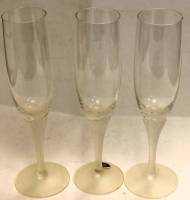 Набор бокалов для шампанского 3 шт