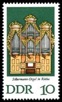 (1976-005) Марка Германия (ГДР) "Лейпциг"    Органы Зильбермана III Θ