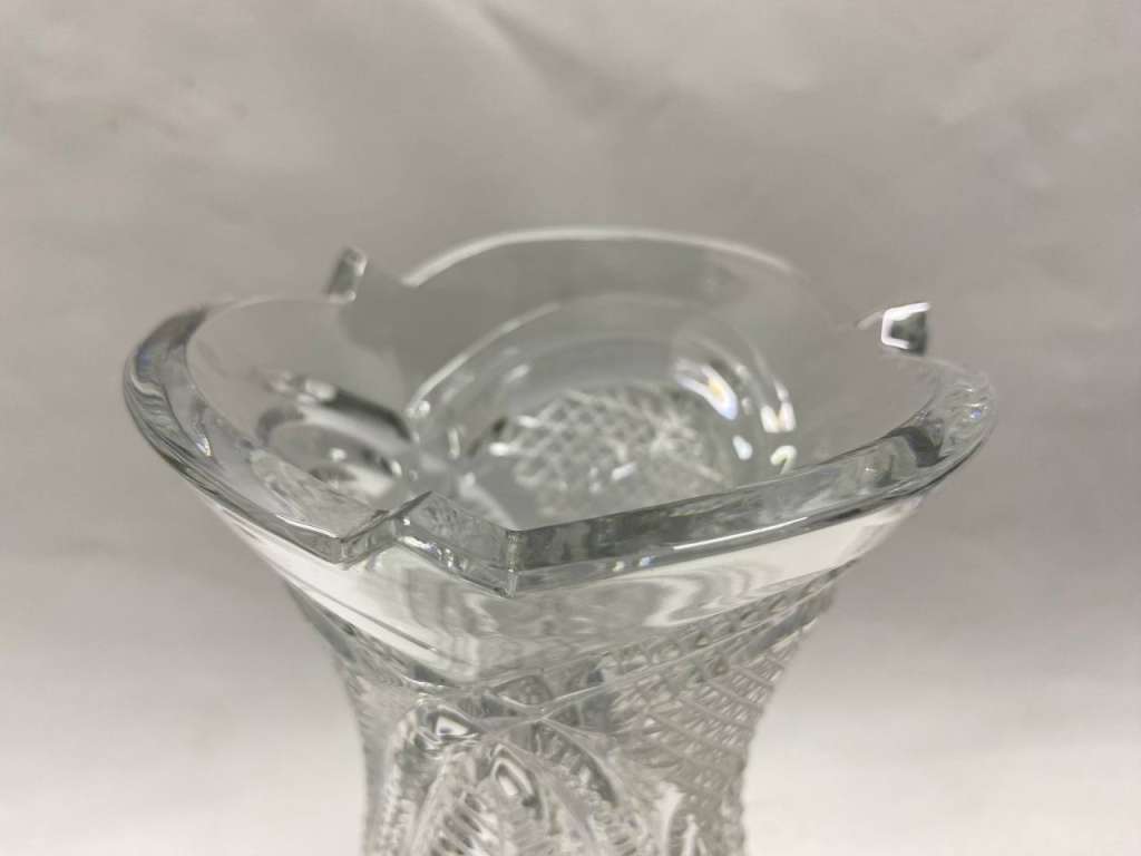 Ваза хрусталь 25 см