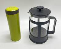 Термос Erringen вакуум + френч пресс