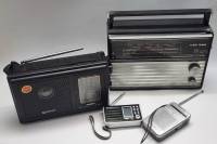 Радиоприемники 4 шт VEF 202 Panasonic First Kipo KB 906AC работоспособность не проврялась