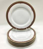 Тарелки столовые фарфор элитные Богемия 27 см 6 шт 