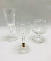 Набор бокал, фужер, рюмка 3 шт Хрусталь