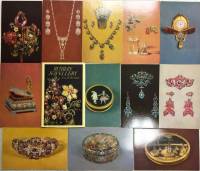 Набор открыток "Russian jeweliery from the Hermitage", 16 шт., 1981 г.
