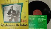 Пластинка виниловая Пит Андерсон и гр. Архив Live Мелодия 300 мм. (Сост. отл.)