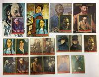 Набор из 3 марок + 4 блоков + 5 сцепок, Манама, Гашёные, III Θ (сост. на фото) 