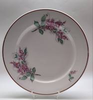 Блюдо Дулево круглое большое сирень цветы диаметр 35 см