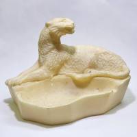 Пепельница Пантера Багира композитный материал (сост. на фото)