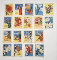 Набор спичечных этикеток 8 марта 18 шт