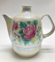 Чайник самоварный фарфоровый, ЛОЗ, ЛЗФИ