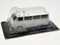 Автомобиль на службе модель РАФ 977ИМ Скорая в коробке-блистере без журнала