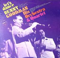 Пластинка виниловая B. Goodman His Orchestra & quartet Let`s dance Pickwick 300 мм. Near mint
