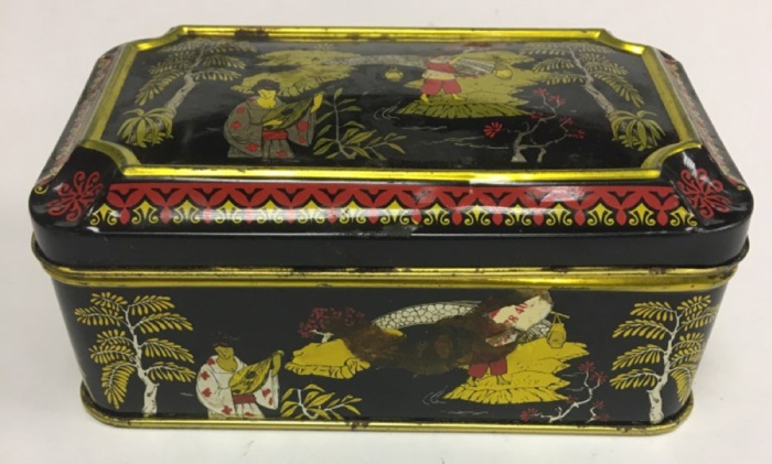 Шкатулка, металл (сост. на фото)