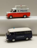 Набор модели авто 1:43 2 шт Ford Transit Mki Police и Fiat 238 Carabinieri нужна подклейка зеркал