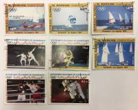 --  Набор марок Мавритания 8 шт.  Гашёные , III Θ