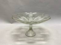 Фруктовница на ножке стекло СССР