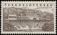 (1958-031) Марка Чехословакия "Лугачовице"    Чехословацкие Спа III Θ