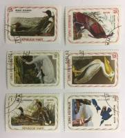 --  Набор марок Гаити 6 шт.  Гашёные , III Θ