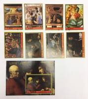 Набор из 8 марок + 1 блока, Аджман, Гашёные, III Θ (сост. на фото) 