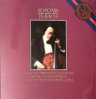 Набор виниловых пластинок (3 шт) Yo-Yo Ma И. С. Бах CBS 300 мм. Excellent