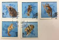 --  Набор марок Мадагаскар 5 шт.  Гашёные , III Θ