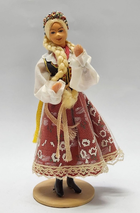 Кукла авторская Krakowianka Краковчанка hand made
