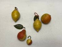 Елочная игрушка папье маше, 5 шт