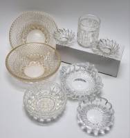 Конфетницы 2 шт пепельница кружка розетки 2 шт салатнки малые 2 шт стекло хрусталь