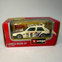 Модель автомобиля Lancia Delta S4 1:43 Bburago в коробке