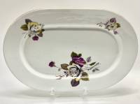 Блюдо овальное фарфор Польша 33 см 
