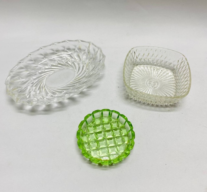 Креманки 3 шт стекло