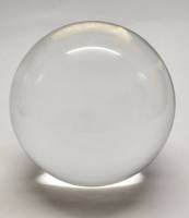 Сувенир Хрустальный шар прозрачный высота 12,5 Германия новый