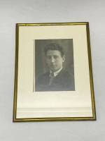 Фото в рамке 1940 г латунь Сталинград (состояние на фото)