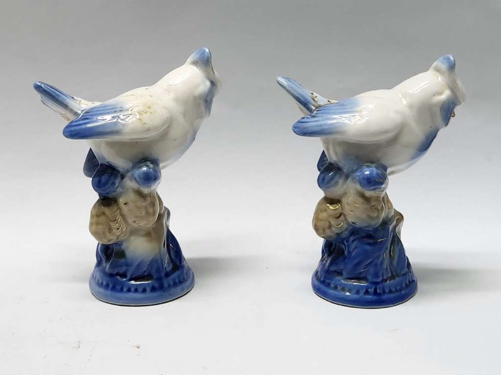 Статуэтки Птички Синицы 2 шт СССР