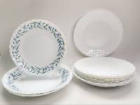 Тарелки 13 шт стеклокерамика 4 вида 