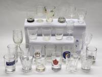 Рюмки стопки 25 штук разные стекло хрусталь СССР