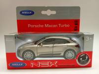 Модель авто Porschе Macan Turbo Welly в коробке