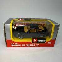 Модель автомобиля Porsche 911 Carrera 1:43 Bburago в коробке