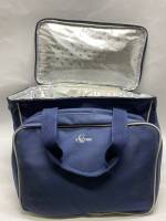 Сумка - холодильник с набором посуды на 2 персоны (состояние на фото)