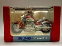 Легендарные мотоциклы модель 1:18 Triumph Rocket III Welly новый в коробке без журнала