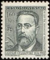 (1962-012) Марка Чехословакия "Л. Челаковский"    Деятели культуры III Θ