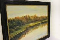 Картина "Осень", Р. Нурулин, 1993 год (состояние на фото)